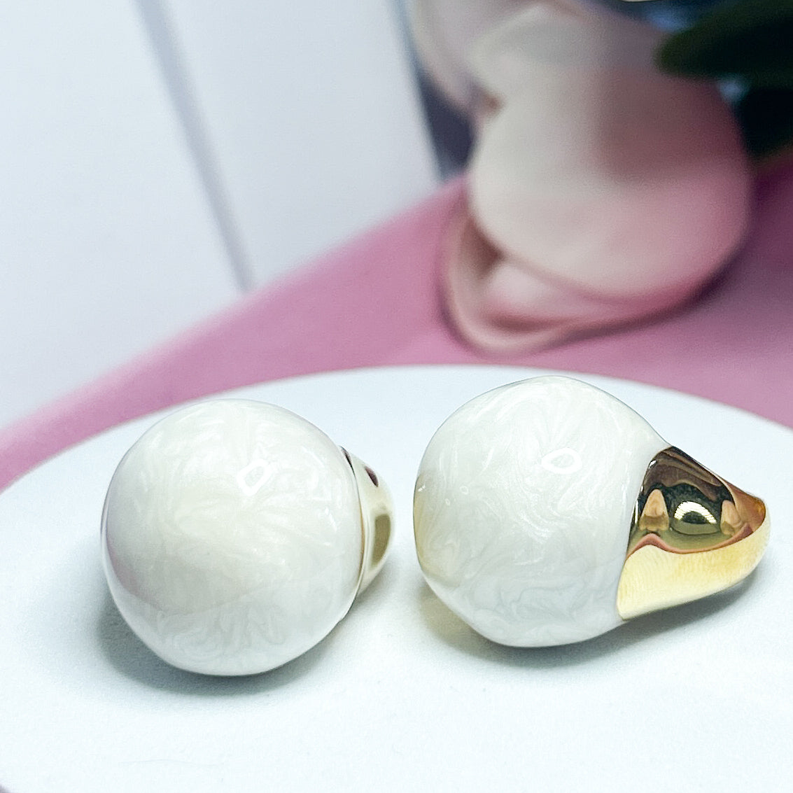 Bubble Ring-White