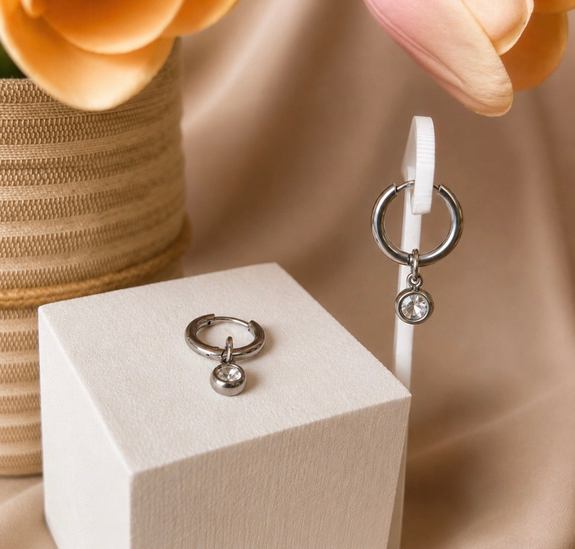 Shine Huggie Earring