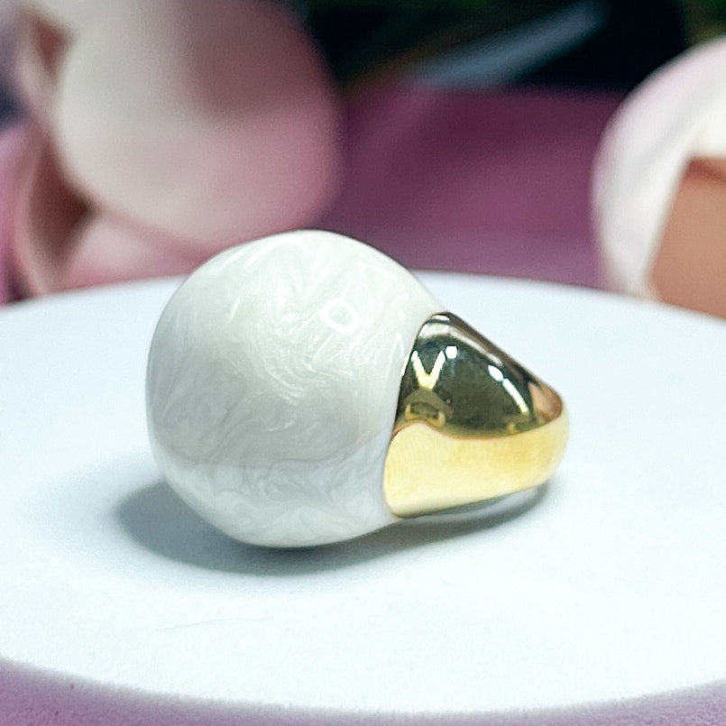 Bubble Ring-White