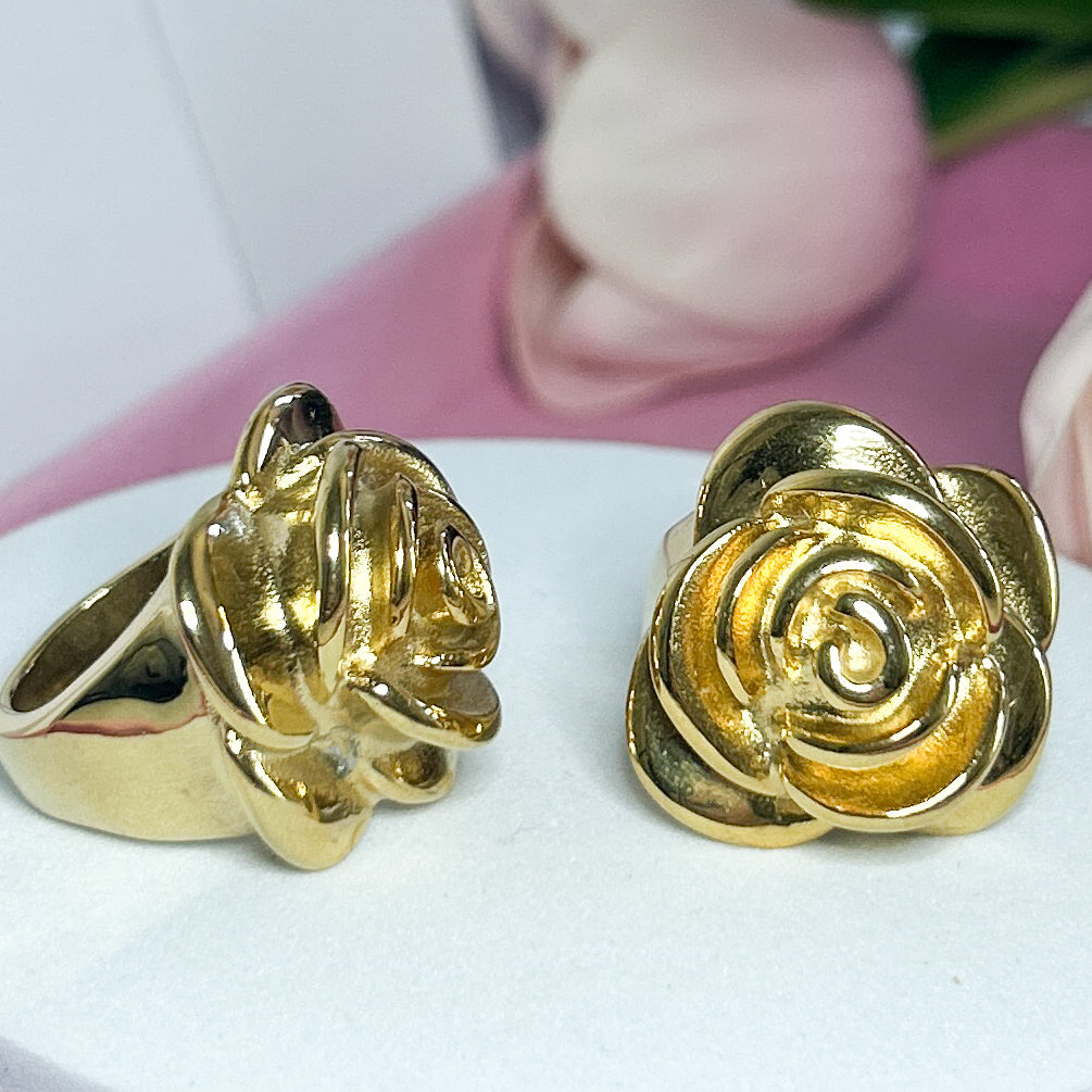 Chunky Rose Ring