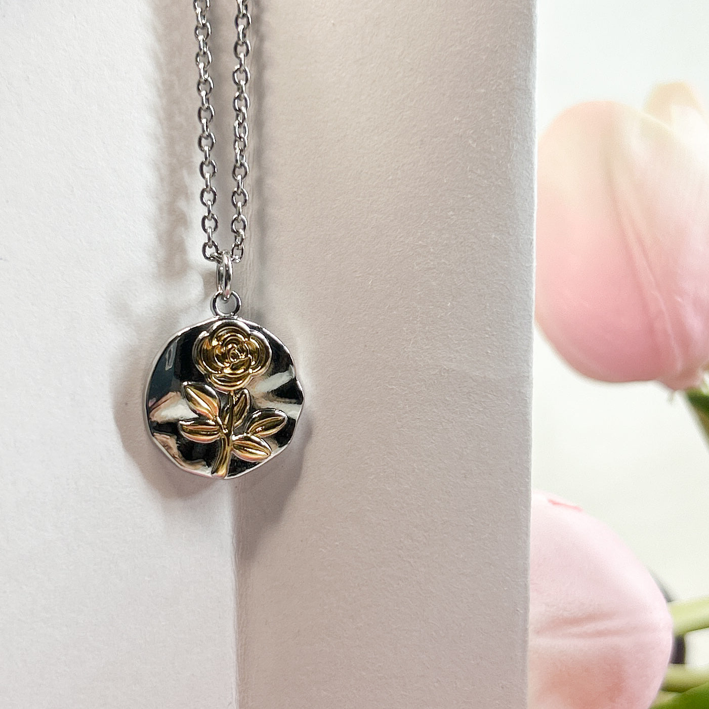 Roses 2Tone Necklace