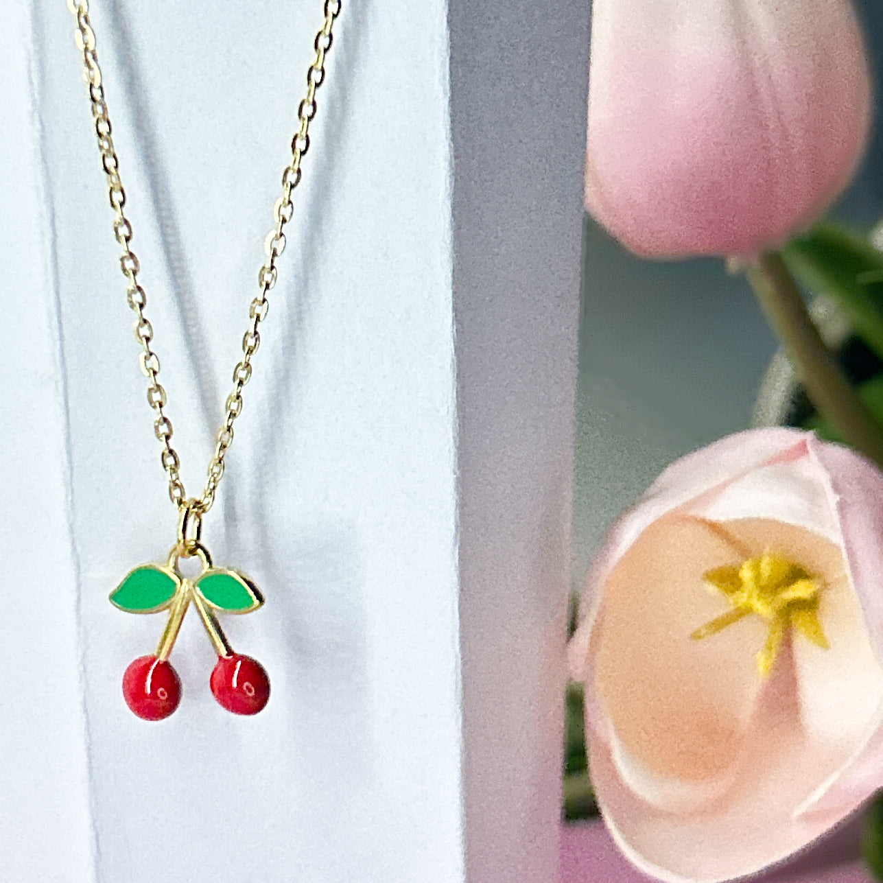 Sweet Cherry Necklace
