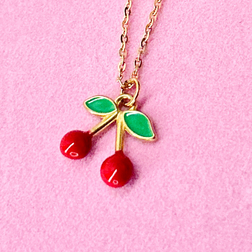 Sweet Cherry Necklace