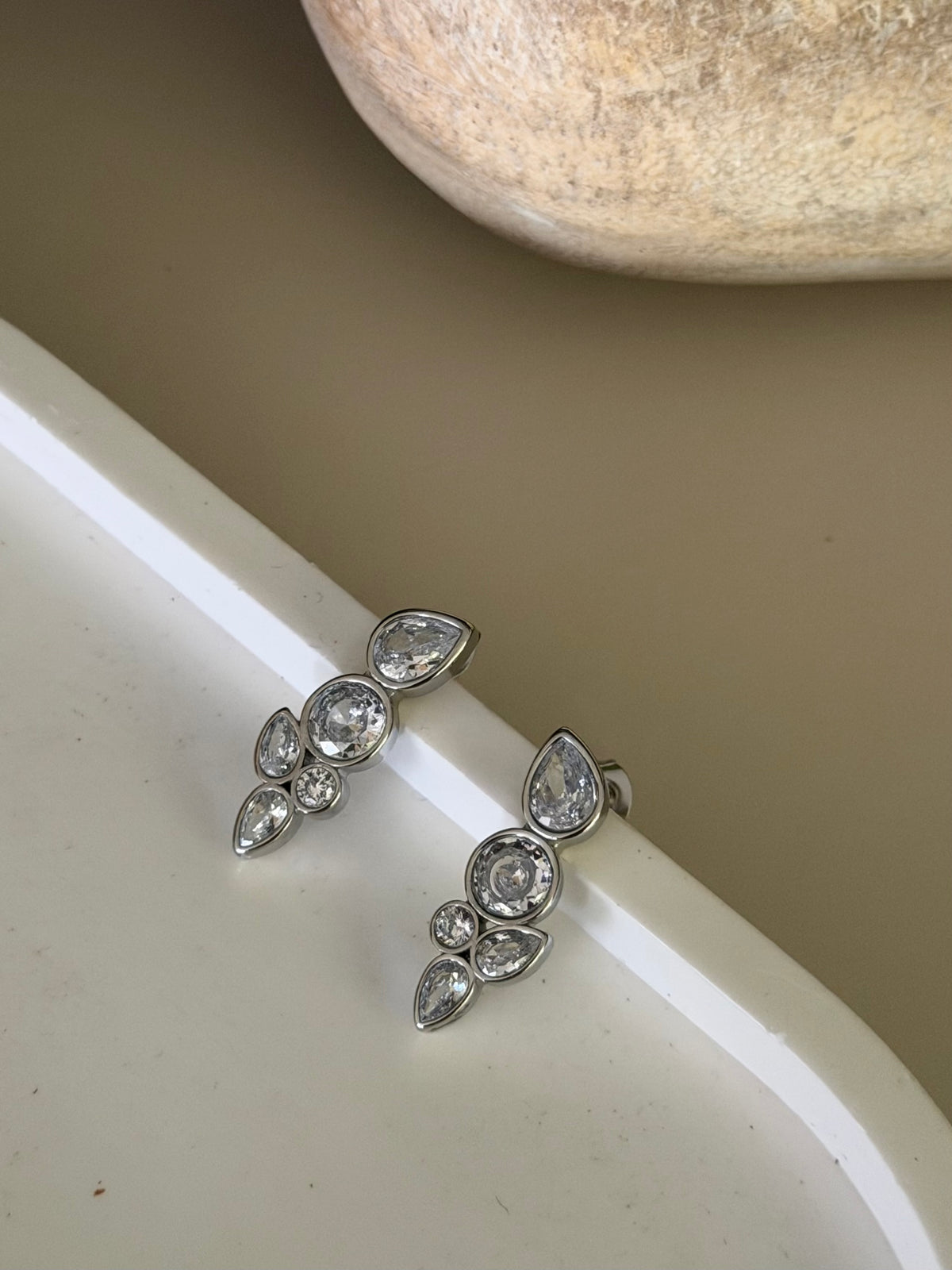 Crystal Drops Earring