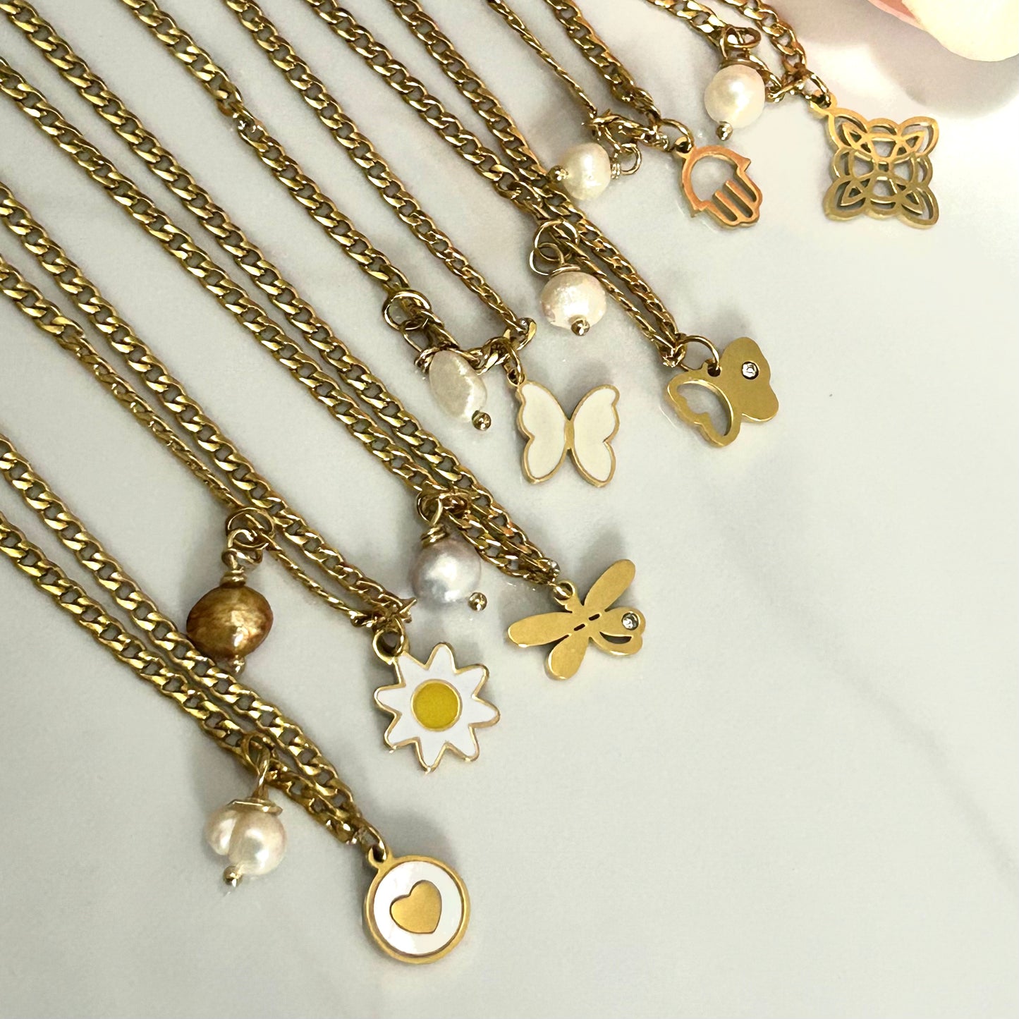 Summer Ed Anklets-golden