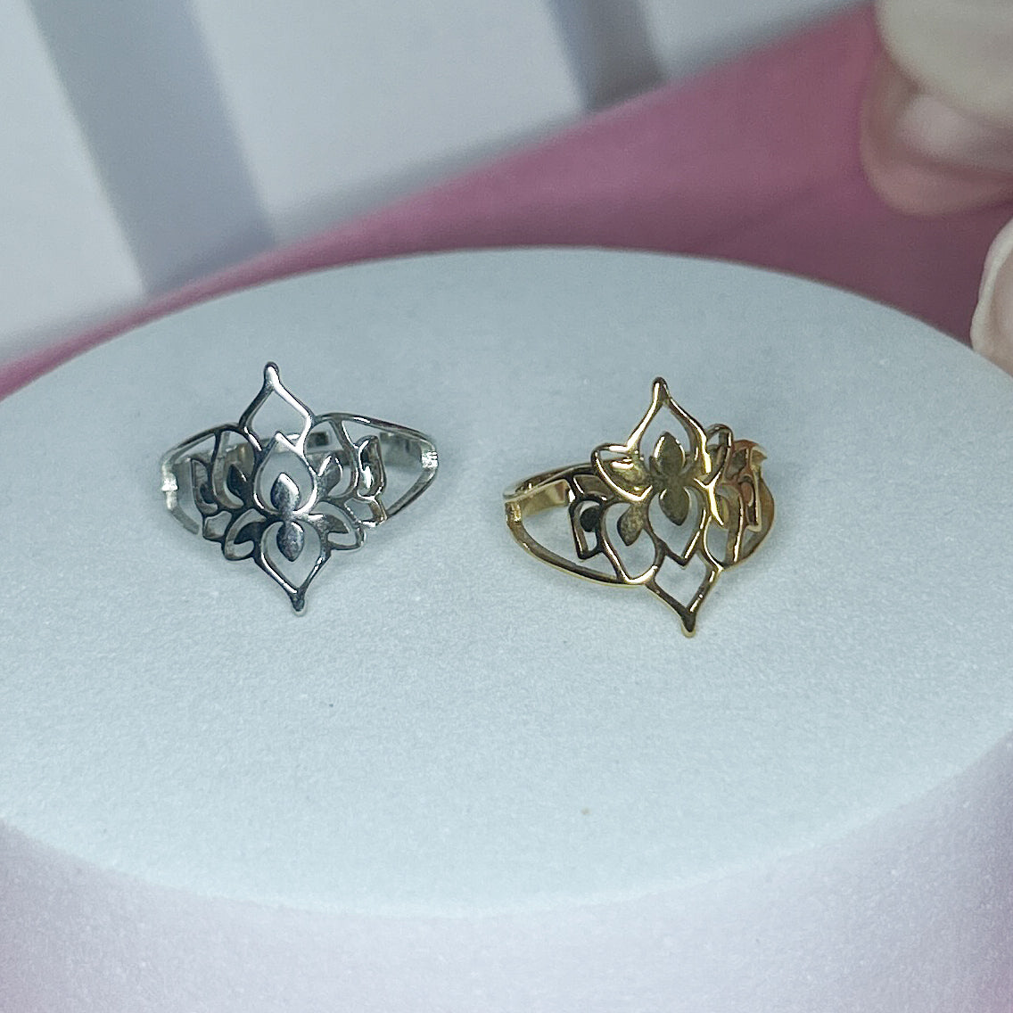 Mandala Open Ring