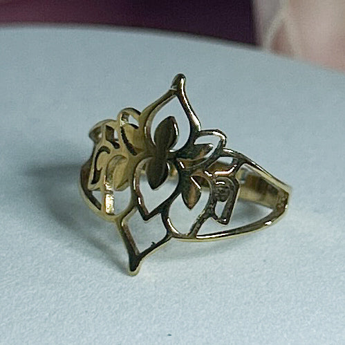 Mandala Open Ring