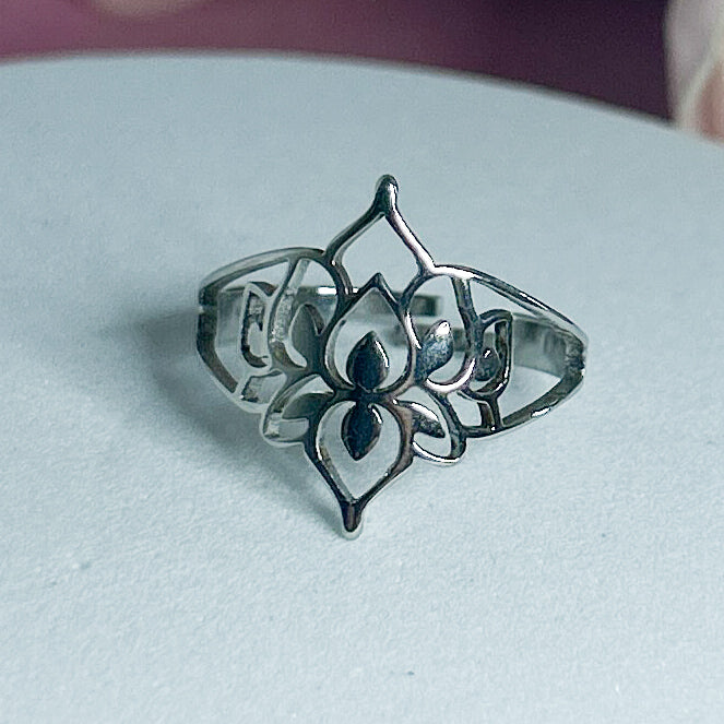 Mandala Open Ring