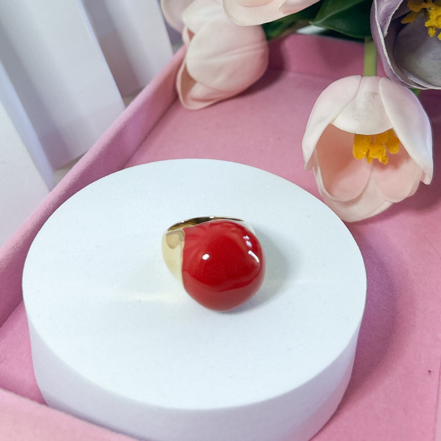 Bubble Ring-Red