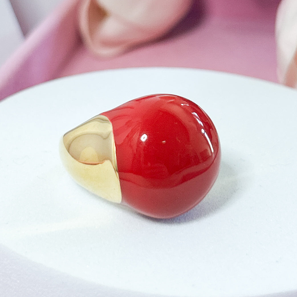 Bubble Ring-Red