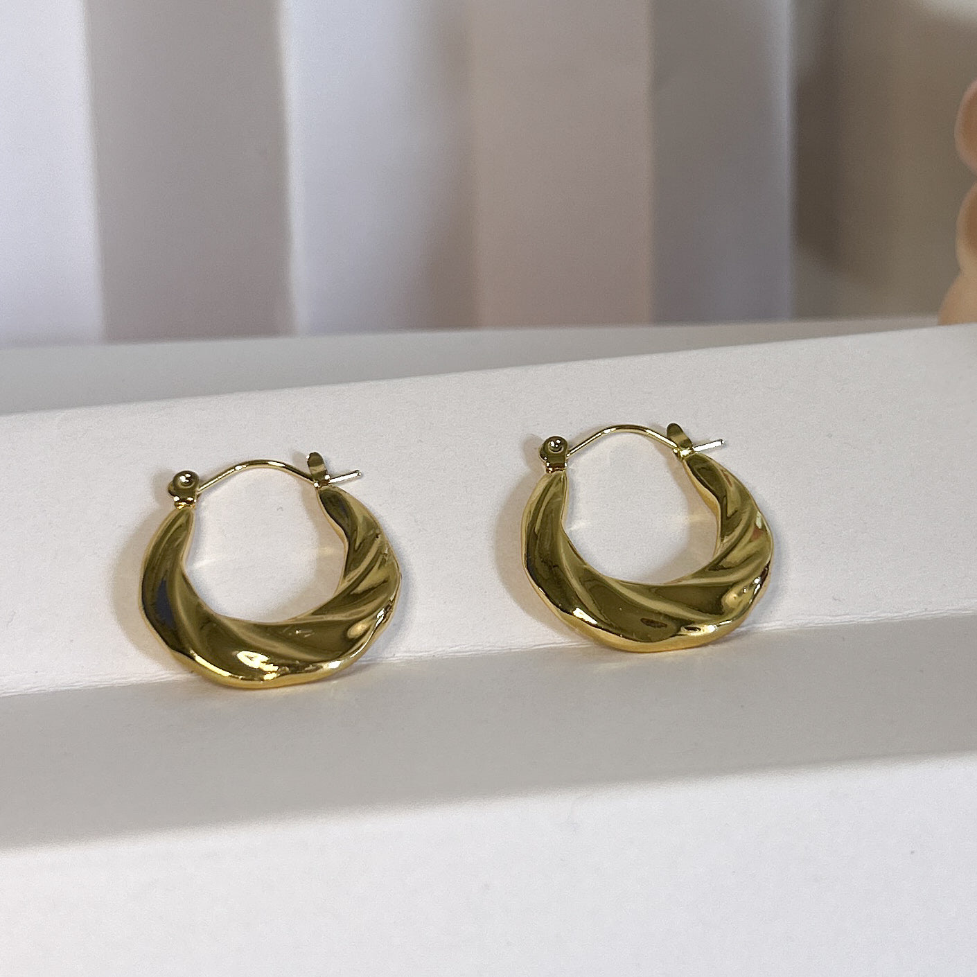 Wave Shaped Earrings