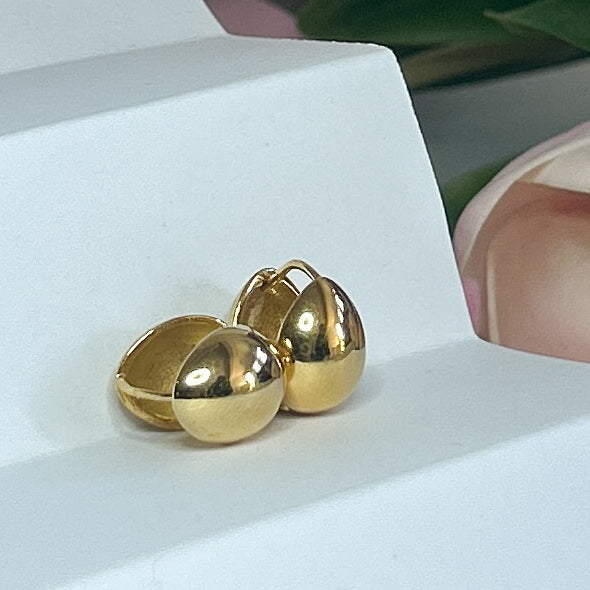 Pistacho Teardrops Earrings