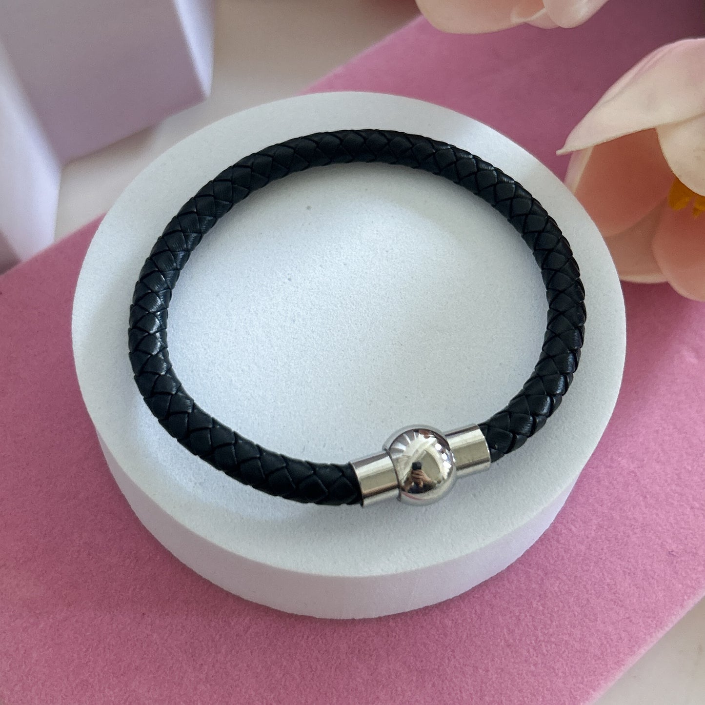 Ball Braided Men Bracelet