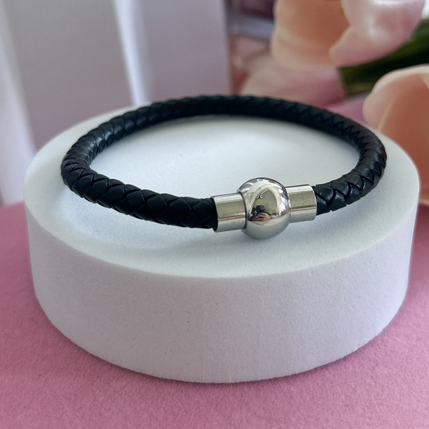 Ball Braided Men Bracelet