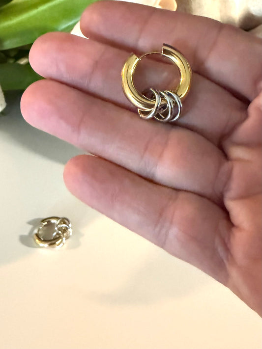 Rings Huggies Earring