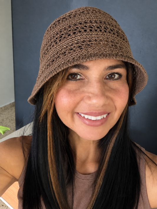 Cloche Straw Hat
