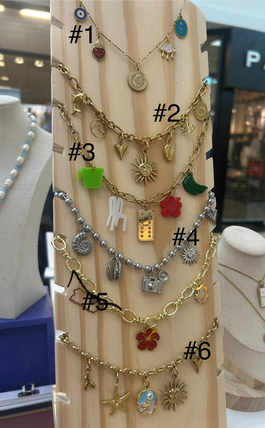 Charm Bar Necklace