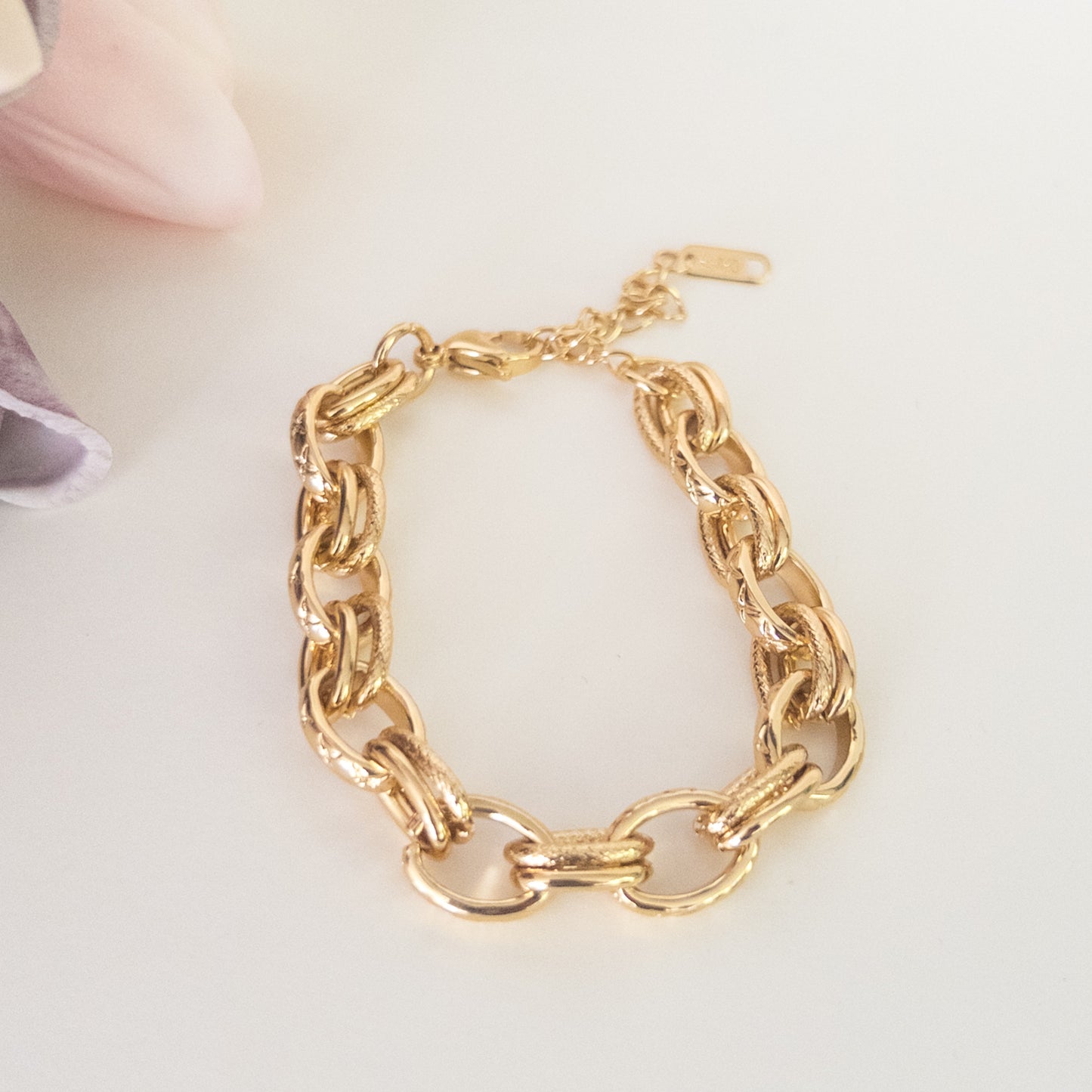 Chunky Bracelets/golden