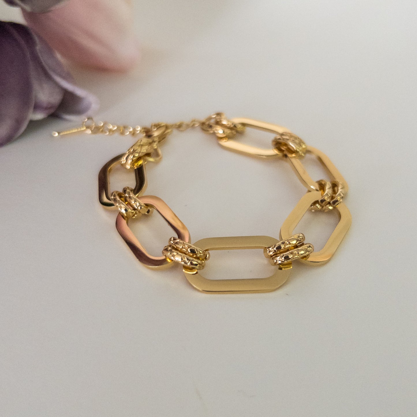 Chunky Bracelets/golden