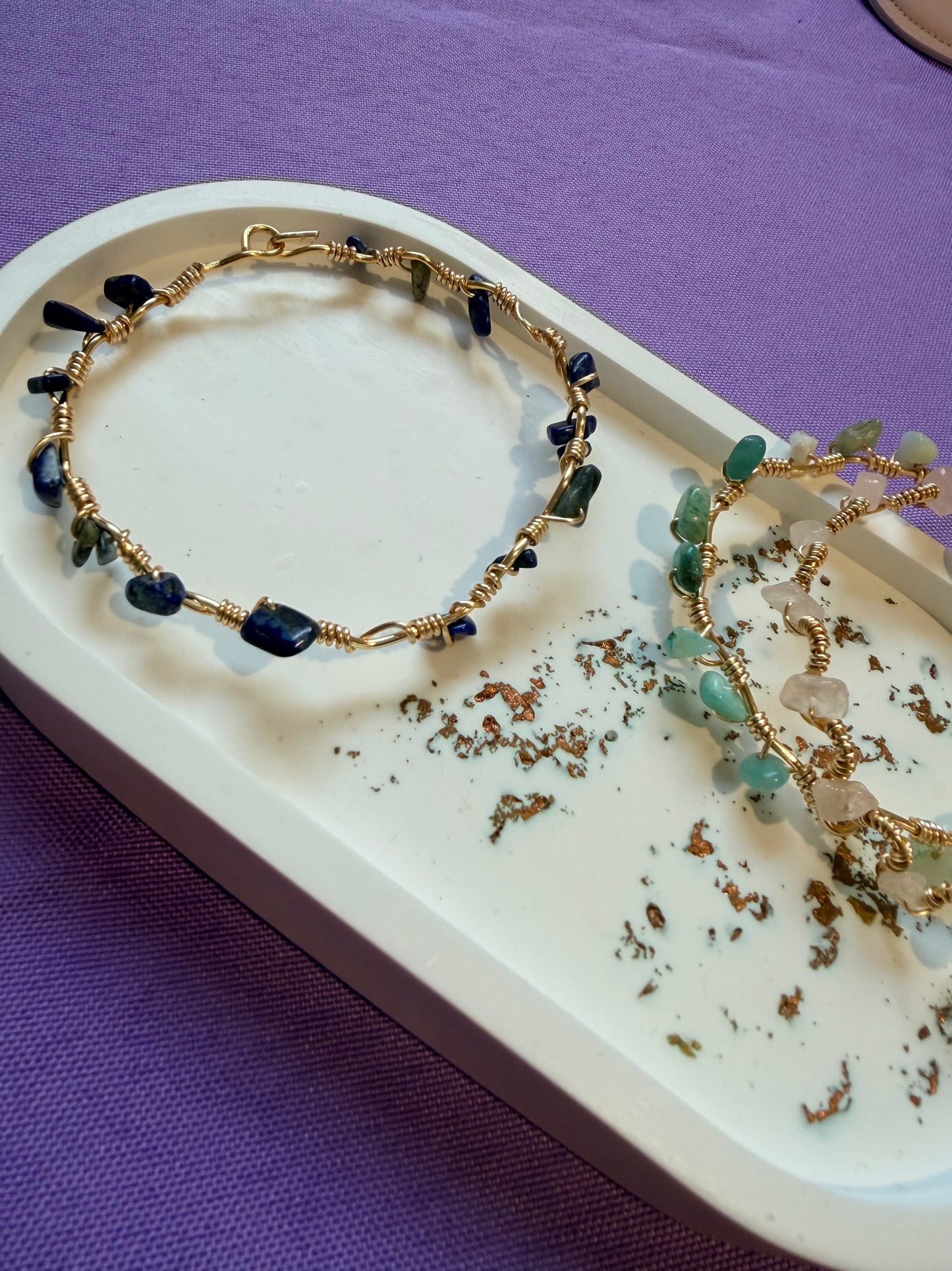 Wire Chip Bracelet