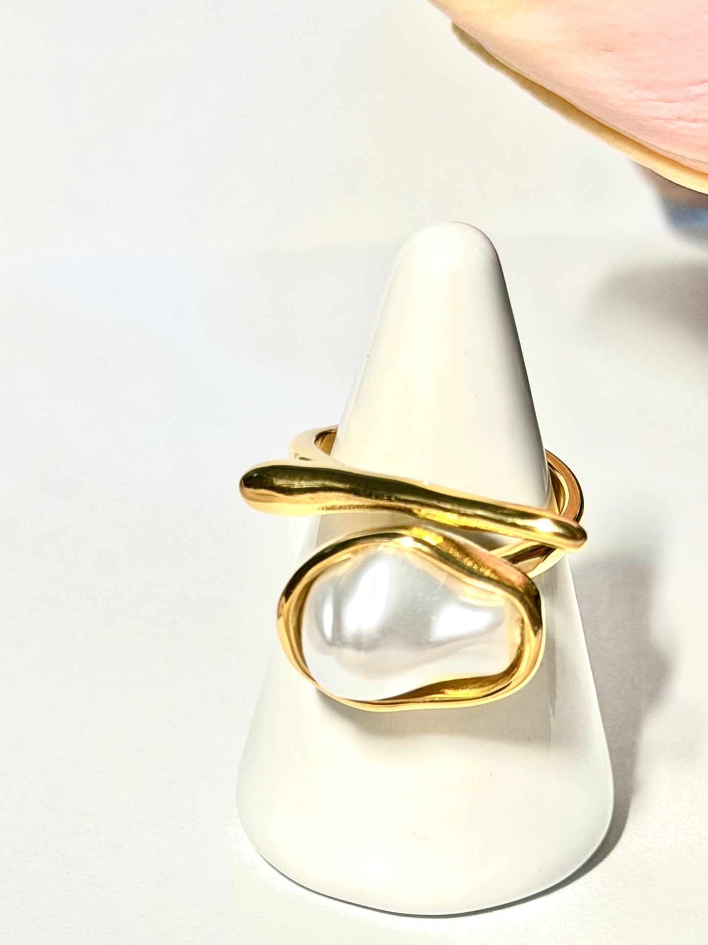 Barroque Pearl Ring