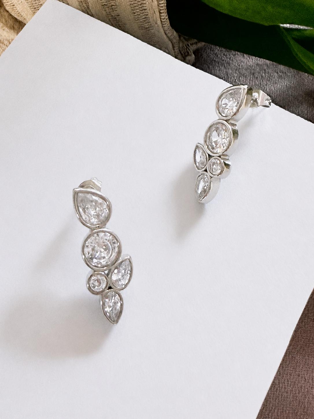 Crystal Tear Earring