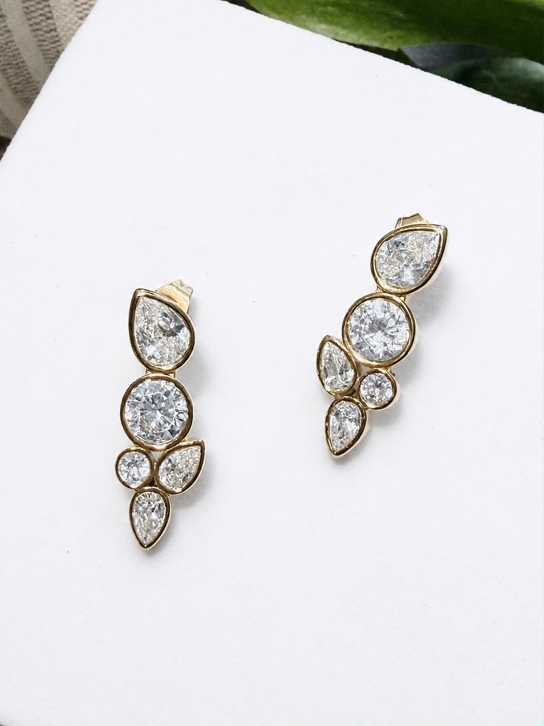 Crystal Tear Earring
